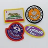 custom woven self adhesive patches for clothing