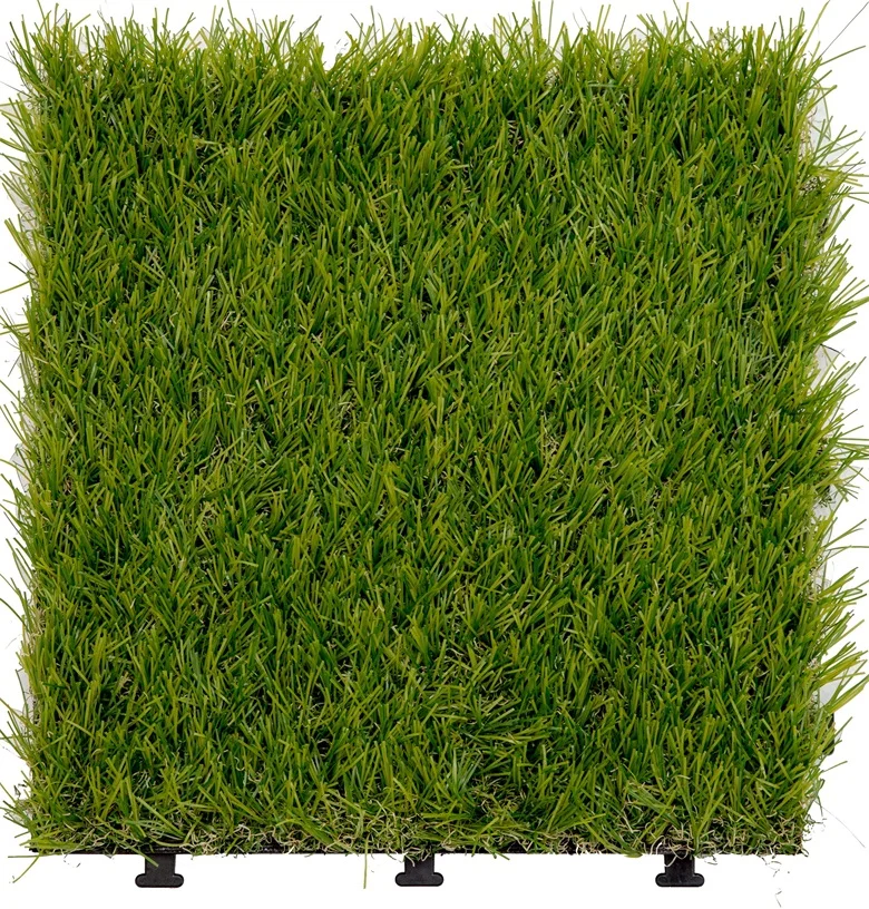 wholesale DIY synthetic garden grass floor tiles