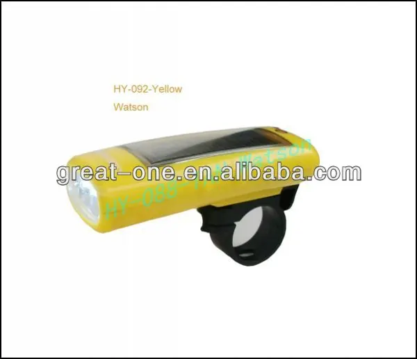 solar bicycle light