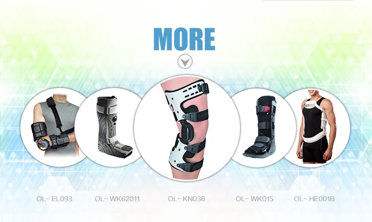 OL-AN201 Elastic Knit Ankle Support Cotton Ankle Brace