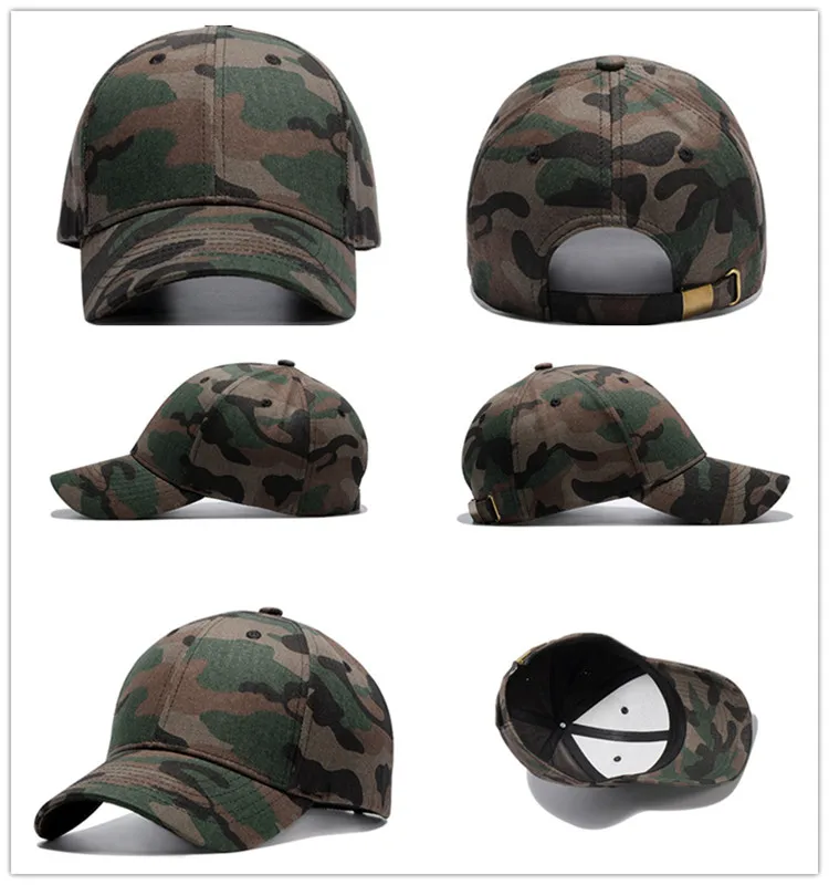 Wholesale Military Baseball Cap Camouflage Hat Army Green Baseball Cap