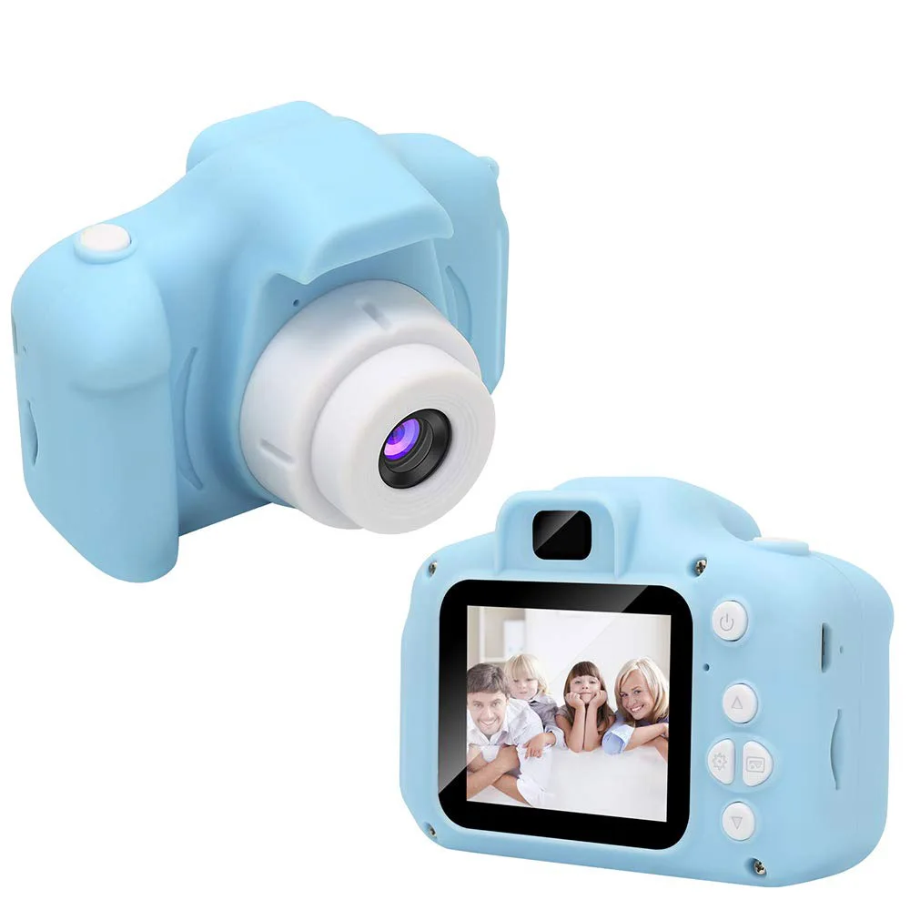 2.0 Inch IPS Screen Shockproof Child Digital Selfie HD Camera Camcorder 12MP Mini Kids Camera 720P