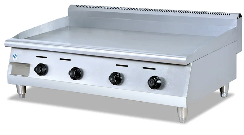 Catering Equipment,Commercial Stainless Steel Flat Plate Gas Grill Griddle