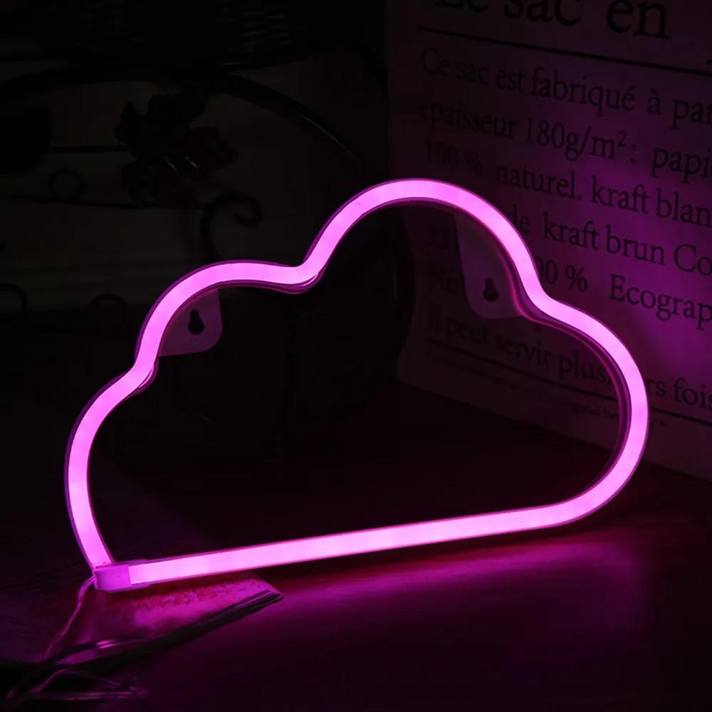 Factory Led Neon Lamp Cloud Neon Table Sign Custom Neon Light For ...