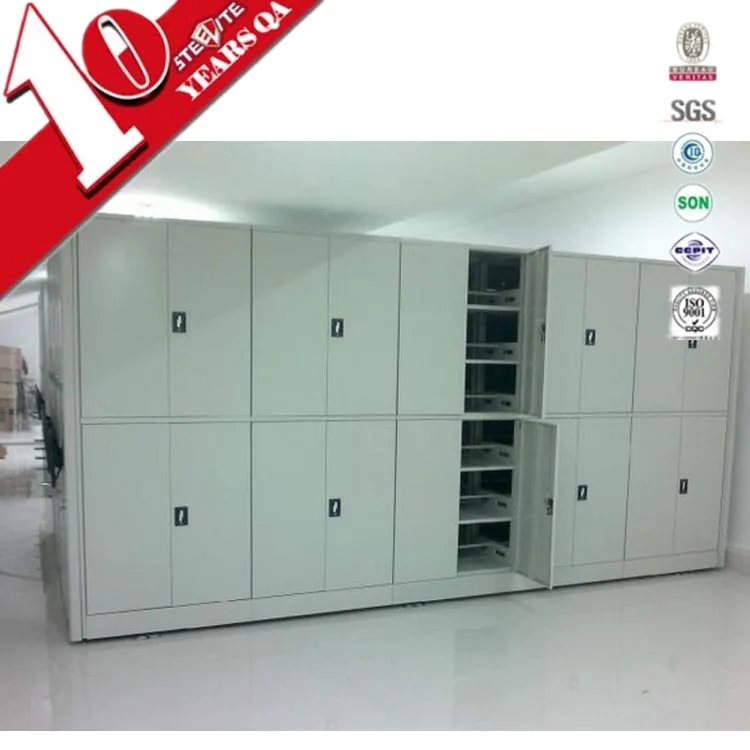 Steelite Mobile Sliding Mass Compact Shelving / File Storage Mobile