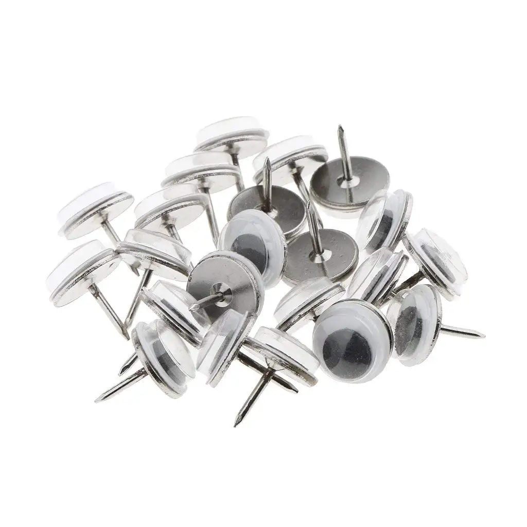 50pcs Metal Split Pins Brads Paper Fasteners for Scrapbooking DIY Craft