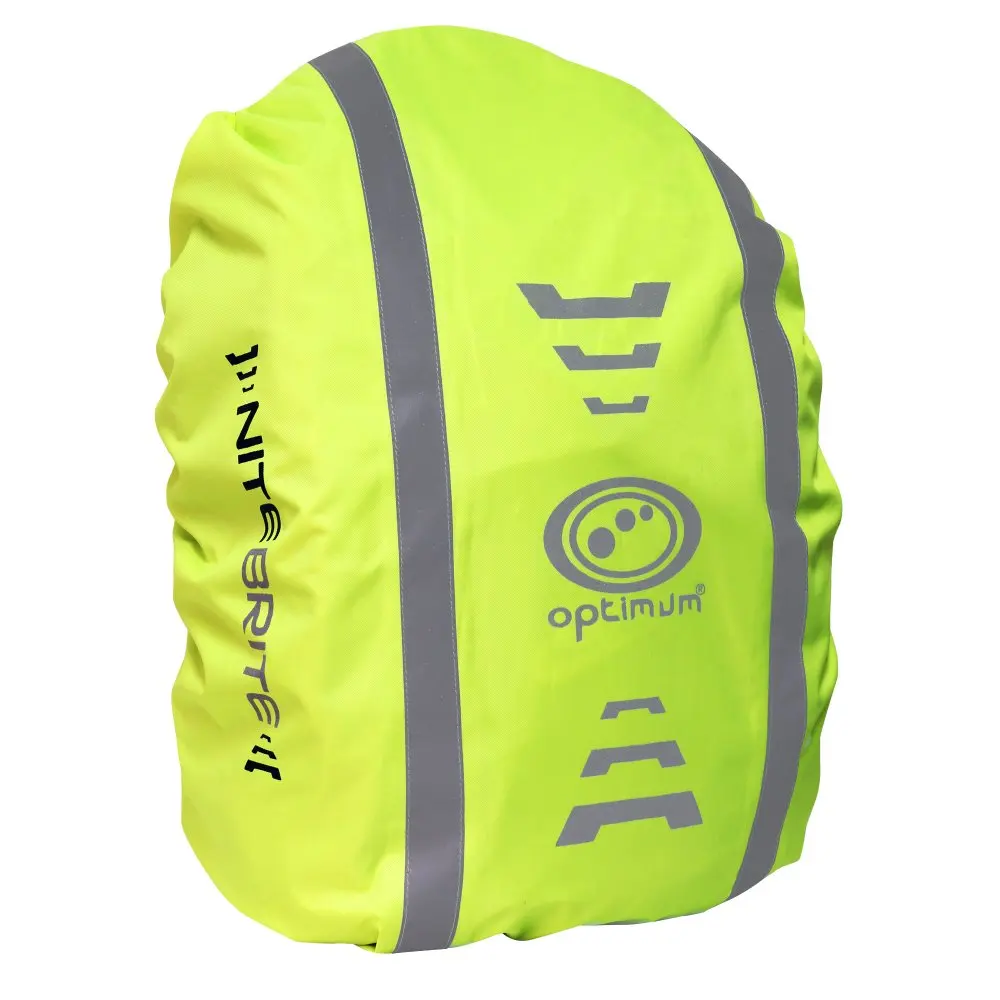 reflective backpack cover cycling