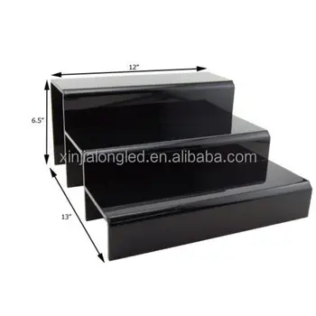 3 Tier Black Acrylic Alcohol Drink Display Liquor Bottle Shelf Wine 3 Tier Black Acrylic Alcohol Drink Display Liquor Bottle Shelf Wine Holder Whole