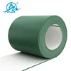 Green pvc diamond surface and fiber bottom conveyor belt