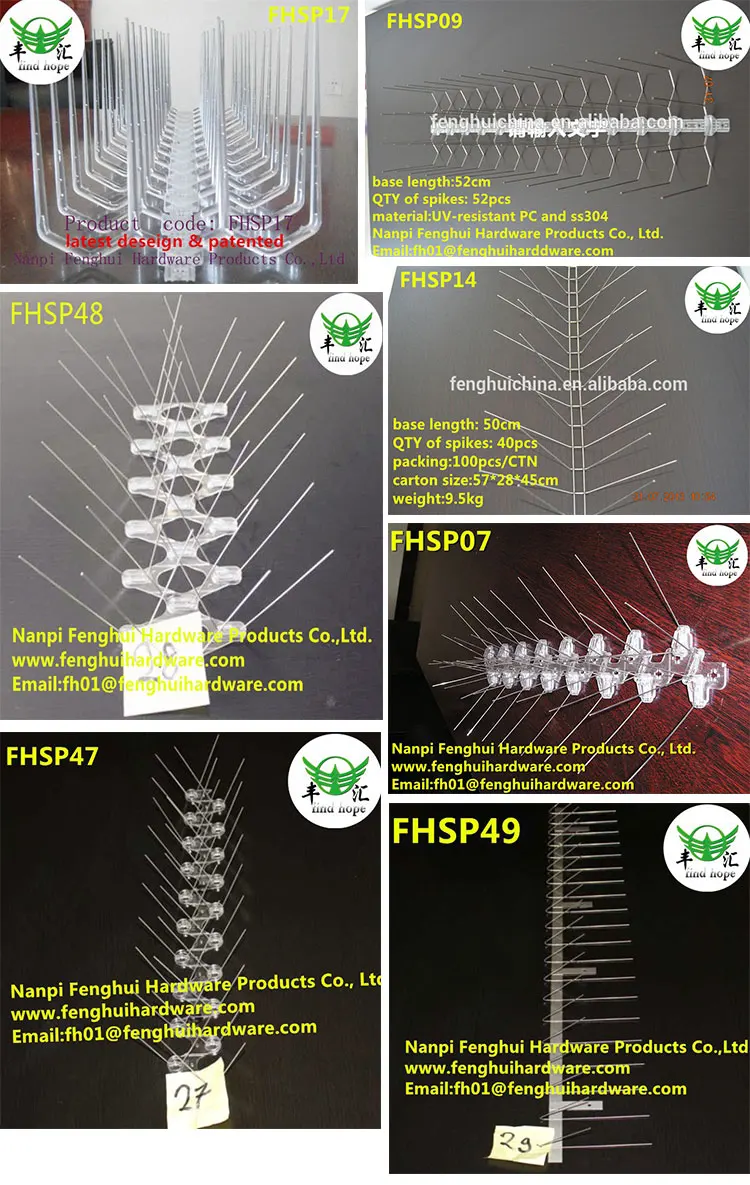bird spike bird control repeller