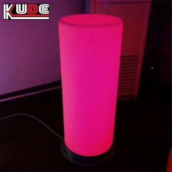 Color Changing Decoration Cylinder Led Lamp Pillars Battery Decoration Cylinder Led Lamp Pillars