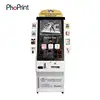 Automatic Vending Machine Coin Acceptor Payment Info Kiosk Terminal With Phone Photo Printing Function