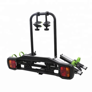 tilting tow bar bike rack