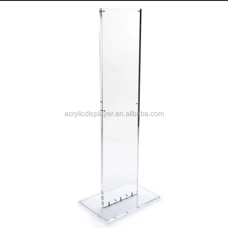 Custom Perspex Plexiglass Plexi Pmma Lucite Acrylic Floor Display Stand