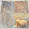Rusty Slate Tiles Outdoor Floor Natural Stone random Pave Slate culture stone Stacked Stone