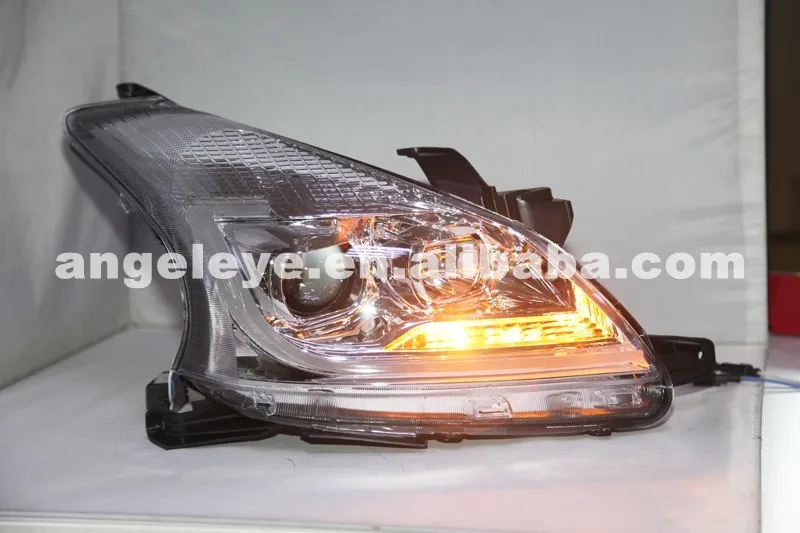 2012 To 2014 Year For Toyota For Avanza Led Head Lamp Angel Eyes Chrome