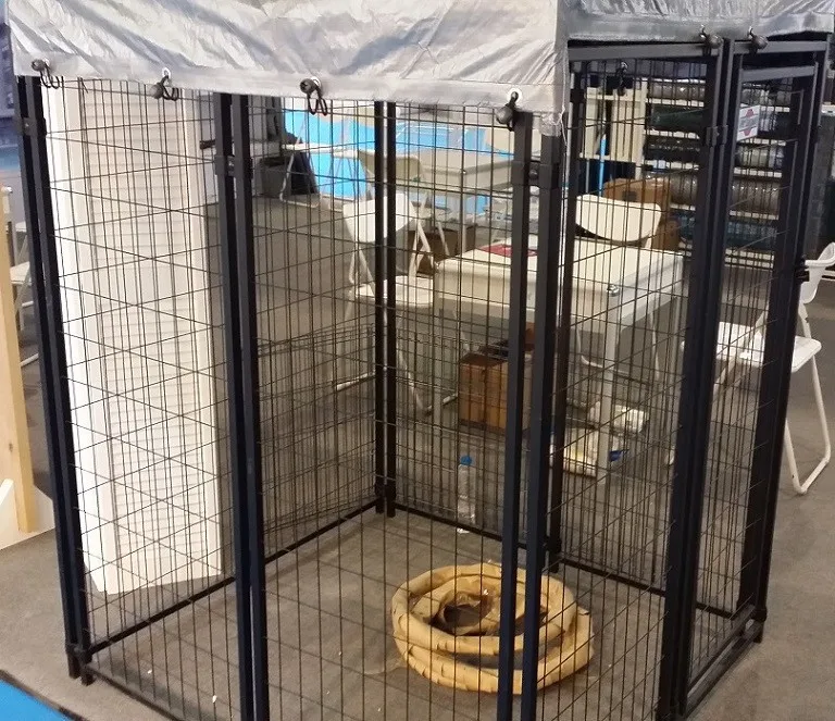 5x6x10 Feet Heavy Duty Black Powder Coated + Galvanized