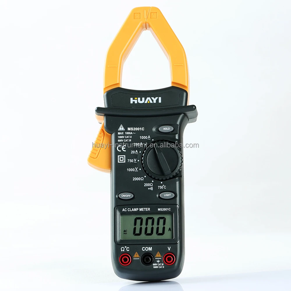 MS2001C 1000v 1000A AC Clamp Meter