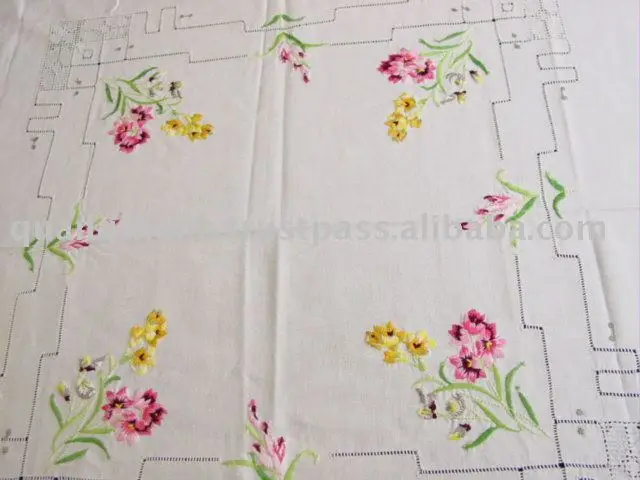 Embroidery Table Cloth Hand Embroidery Table Cloth Hand Handmade Product On Alibaba