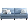 European solid color multisize selection sectional sofas with recliners