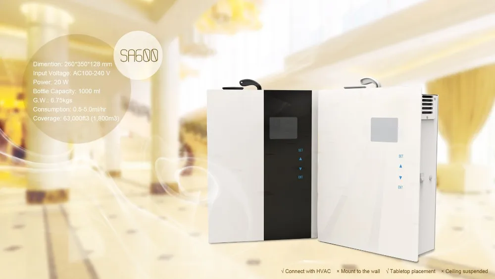 Hotel Lobby Aroma Diffuser,Cold Spray Technology Electric Scent