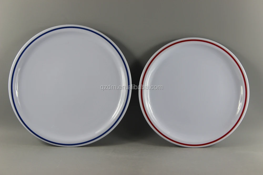 8inch/9inch Melamine Round Plates,Simple Design Melamine Modern Dinnerware