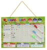 Factory custom direct to Amazon 16*12 inches magnetic responsibility chore chart