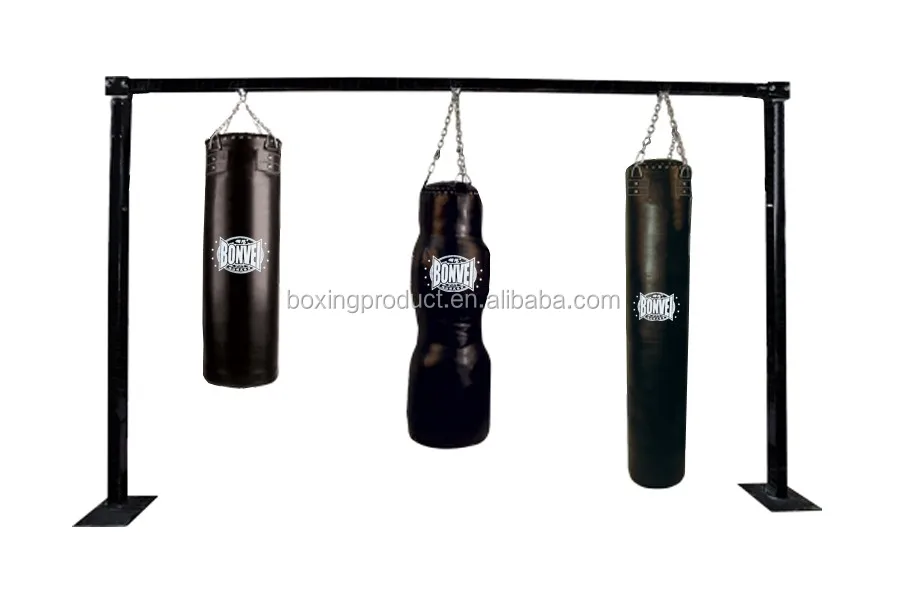 multiple boxing bag stand