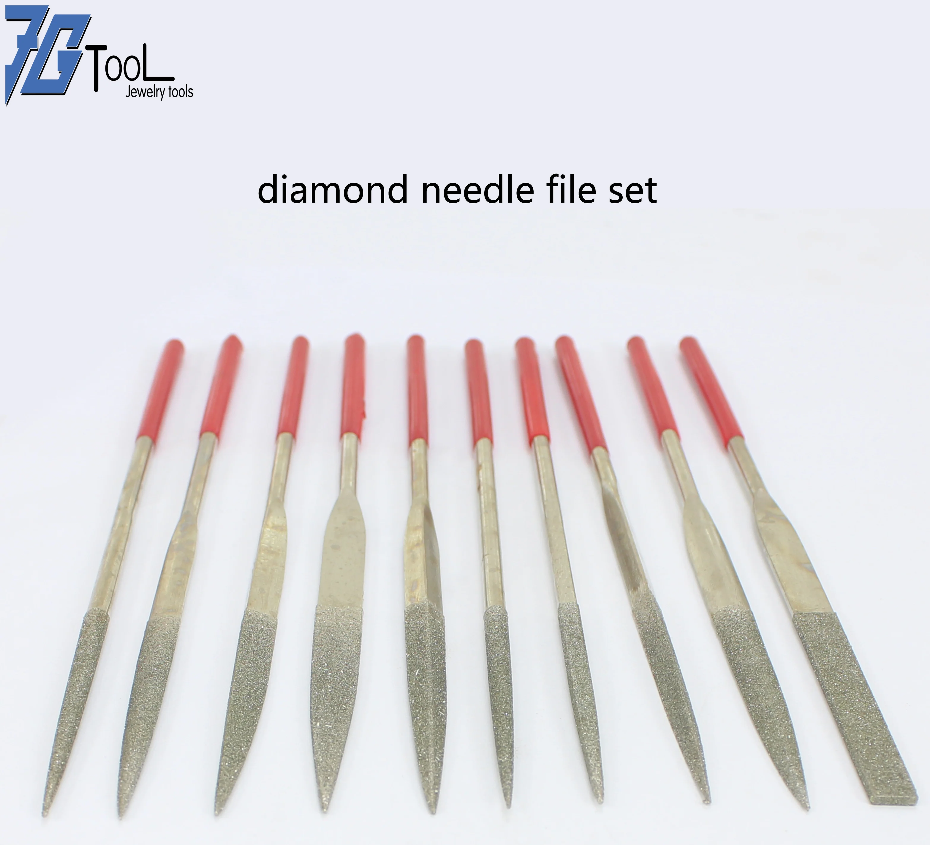 Diamond Needle File Set/ Mini Files impregnated with Diamonds/ hobby craft Files