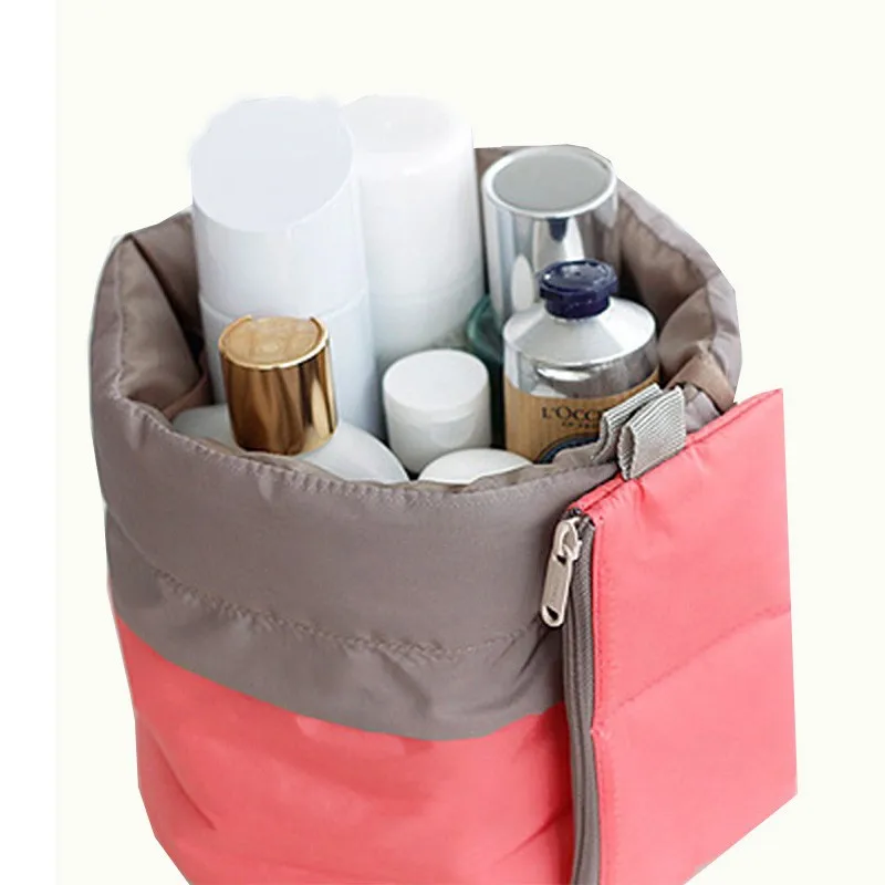 Cosmetic Nylon Drawstring Waterproof Storage Organizer Travel Toiletry