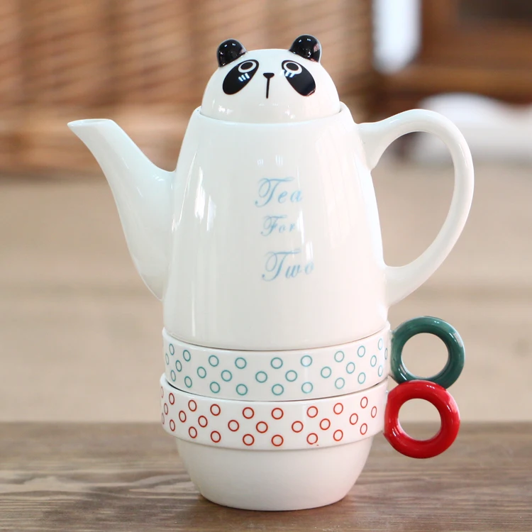 Stackable Ceramic Tea Cup Set With Infuser - Buy Stackable Ceramic Tea ...