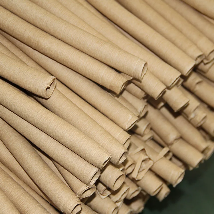 Wholesale Insulating Crepe Paper Tube Double Sided Crepe Flexible