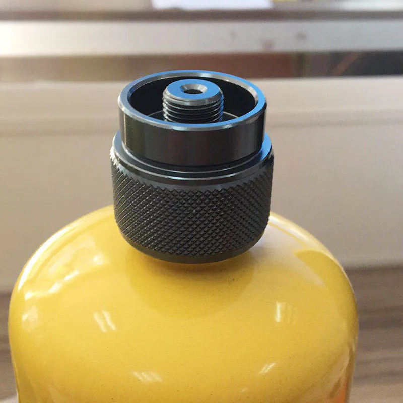 Camping Stove Convert Adapter Propane Gas Adapter 7/16 To 1" Buy Mapp