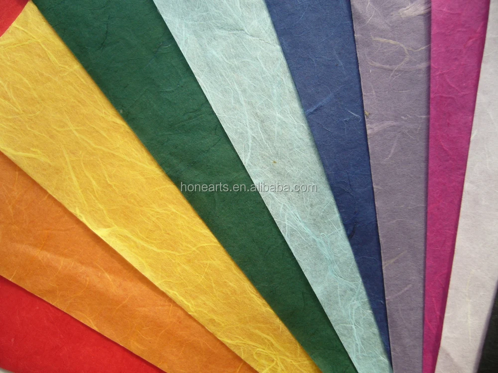 Colorful Mulberry Paper Multi Color Mulberry Paper Sheet - Buy Multi ...