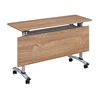 wooden foldable training desk lecture table