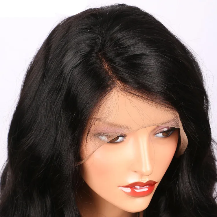 9a Grade Raw Unprocessed Virgin Straight Full Lace Human Hair Wigs,150 ...