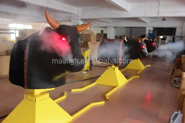 Theme park  inflatable mechanical bull crazy rodeo bull riding for sale.jpg