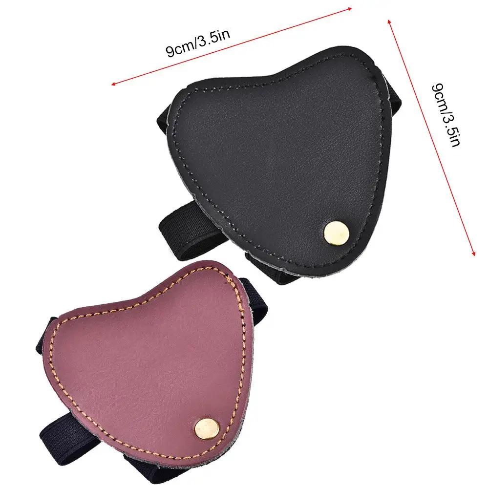 Bow Arrow Archery Left Hand Guard Pu Protective Gloves Shooting