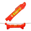 Pen Shape Plastic Mini Spirit Level/Line Bubble Levels/Pipe bubble spirit level