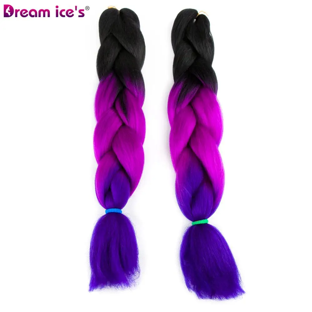 24 100g Expression Jumbo Braiding Hair Ombre Braiding Hair