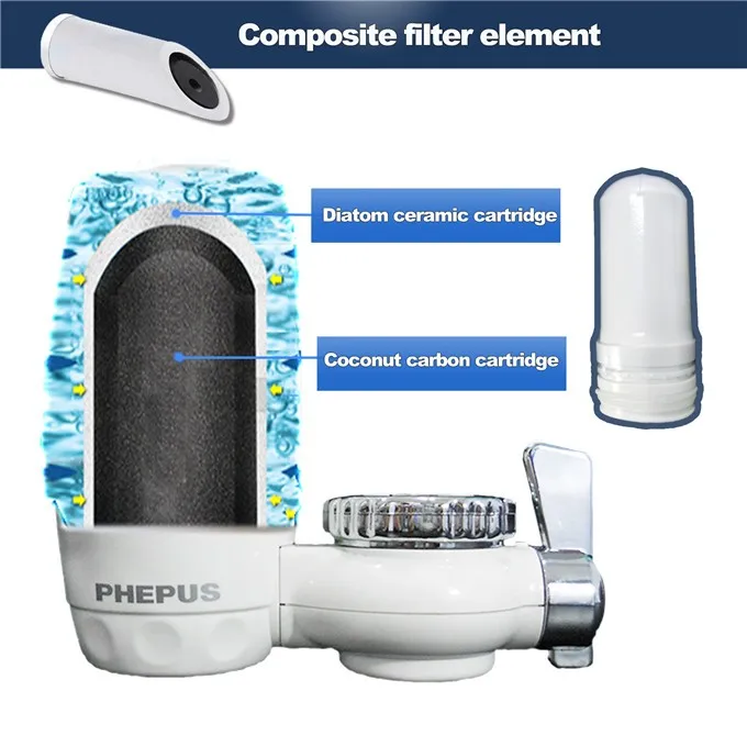 Japanese Type small mineral torneira montadas filtro de agua