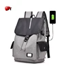 2019 Trending Durable Hasp USB Collage School Laptop Backpack Bag Anti Theft Back Pack Bags