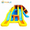 factory price inflatable water slides with pool for kids