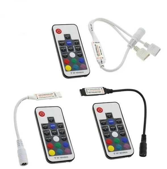17key RF Wireless LED RGB Controller For RGB LED Strip Light