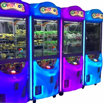 crazy toy 2 claw machine