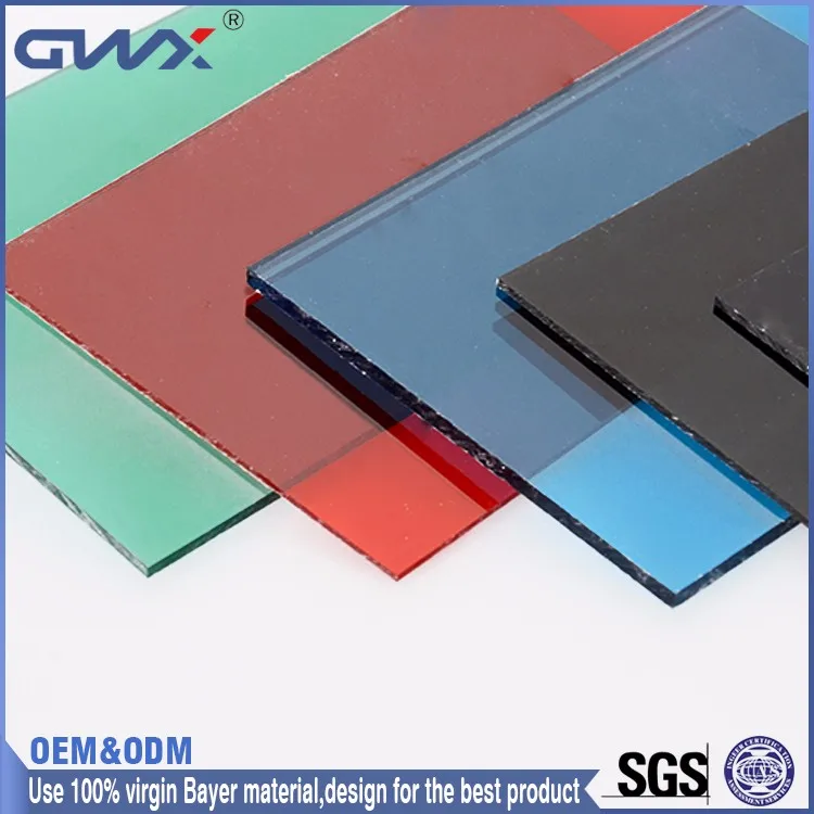 Polycarbonate Lexan Properties Sheet/polycarbonate Plastic Colored ...