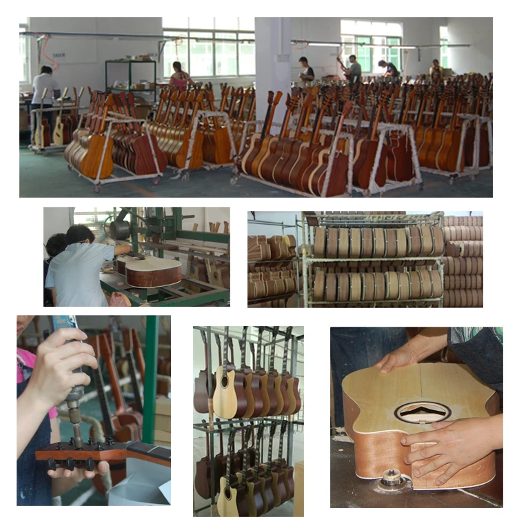 High Quality 41 Inch Acoustic Guitar Cutaway Electric Acoustic Guitar