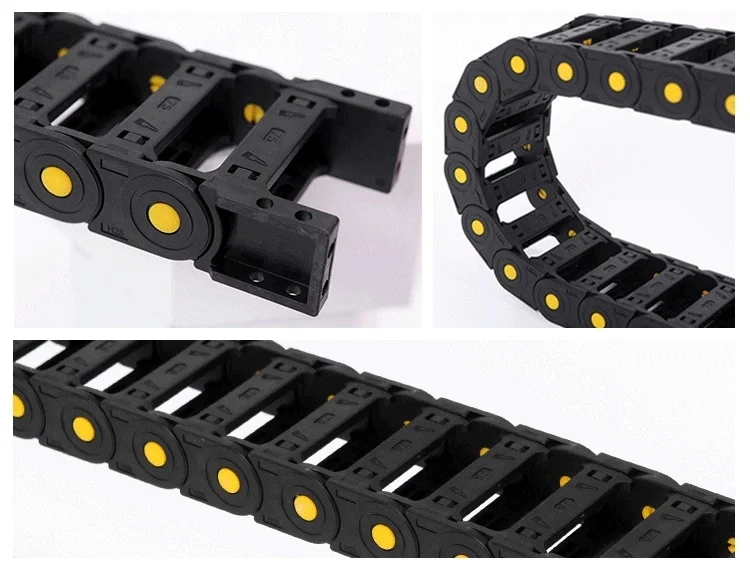 Nylon Protective Bridge And Totally Enclosed Type Cable Carrier