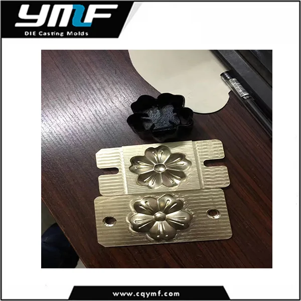 Copper Bronzing Custom Flower Mold Brass Logo Mould For Hot Foil
