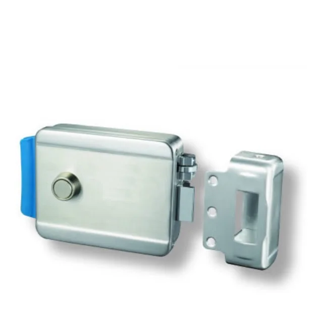 Pomo de Puerta de Acero Inoxidable con Cerradura para Oficina en casa Pr/áctico pomo de Puerta Exterior con Cerradura